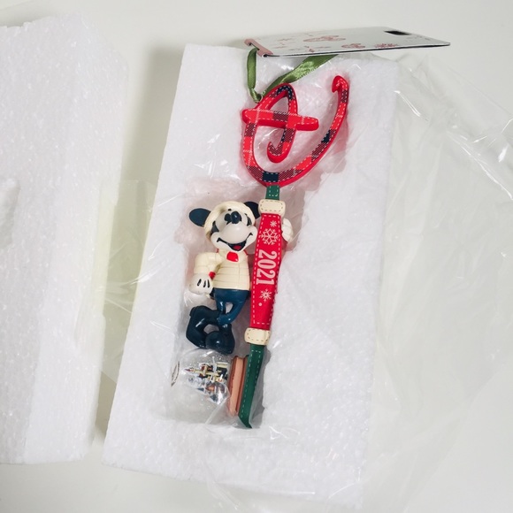 Mickey Mouse Christmas Holiday 2021 Sketchbook Disney Key Hanging Ornament - Picture 7 of 7